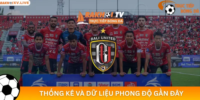 Thống kê và dữ liệu phong độ gần đây