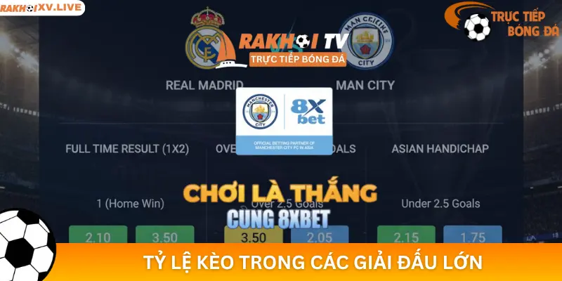 Tỷ Lệ Kèo Trong Các Giải Đấu Lớn Tại RakhoiTV